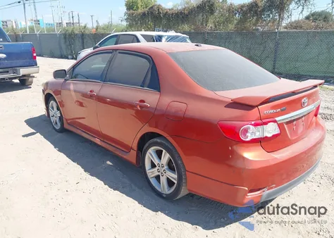 2013 Toyota Corolla S Special Edition из США, поврежденный, VIN 2T1BU4EE6DC081445